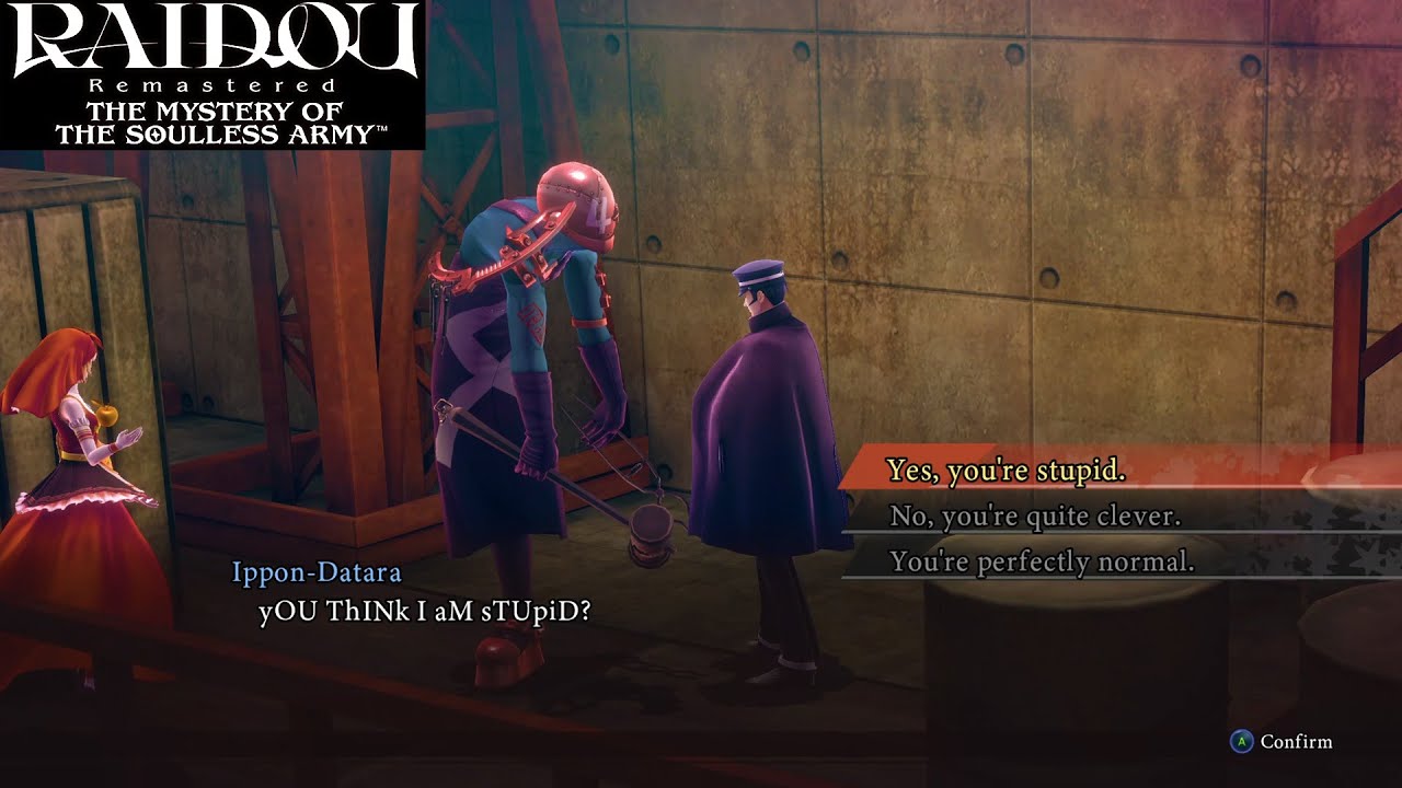 WALLS Negotiation Ippon-Datara - RAIDOU KUZUNOHA Remastered The Mystery of the Soulless Army