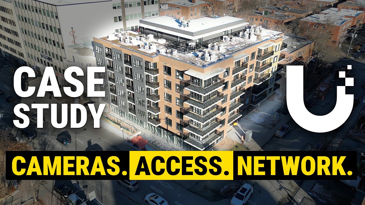 A 60-Unit Building Fully on UniFi: Cameras, Access Control, Intercom & Network System