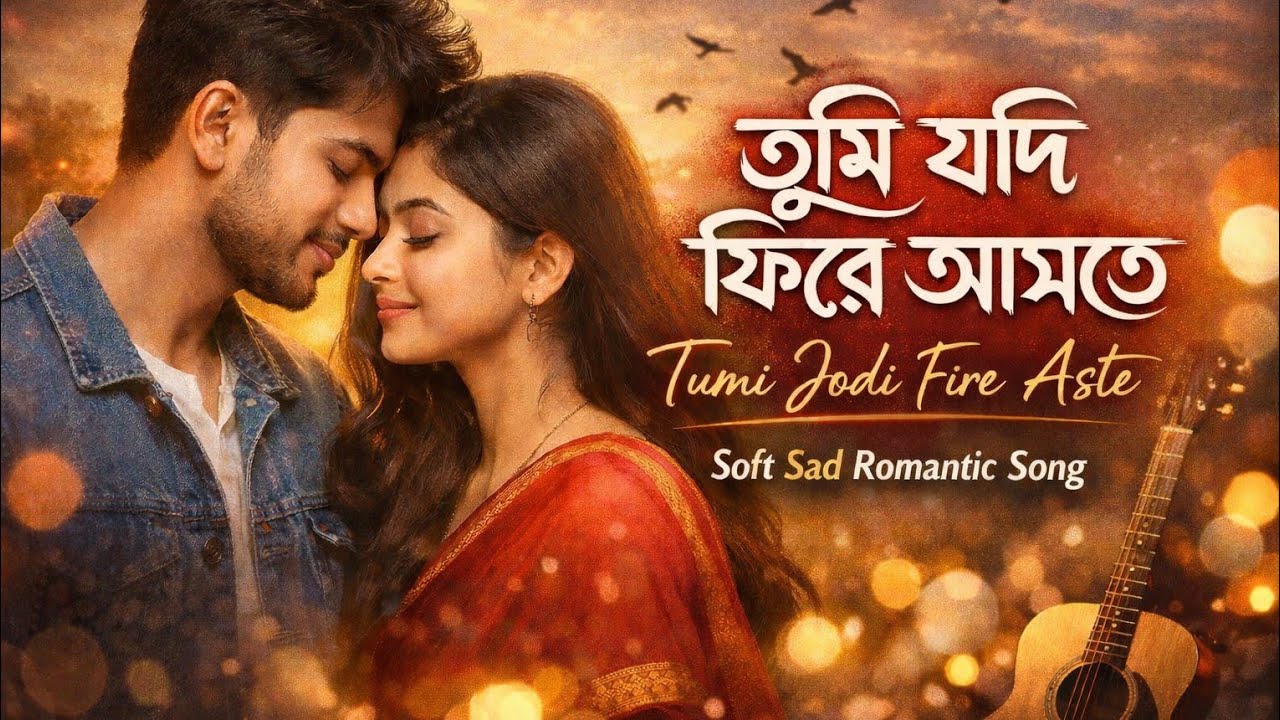 তুমি যদি ফিরে আসতে |Tumi Jodi Fire Aste| Soft Bengali Sad Romantic Song 2026 | Original Bangla Song