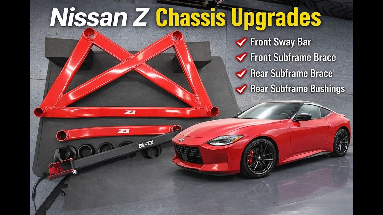 Как сделать мой Nissan Z жестче и острее! Сборка шасси.