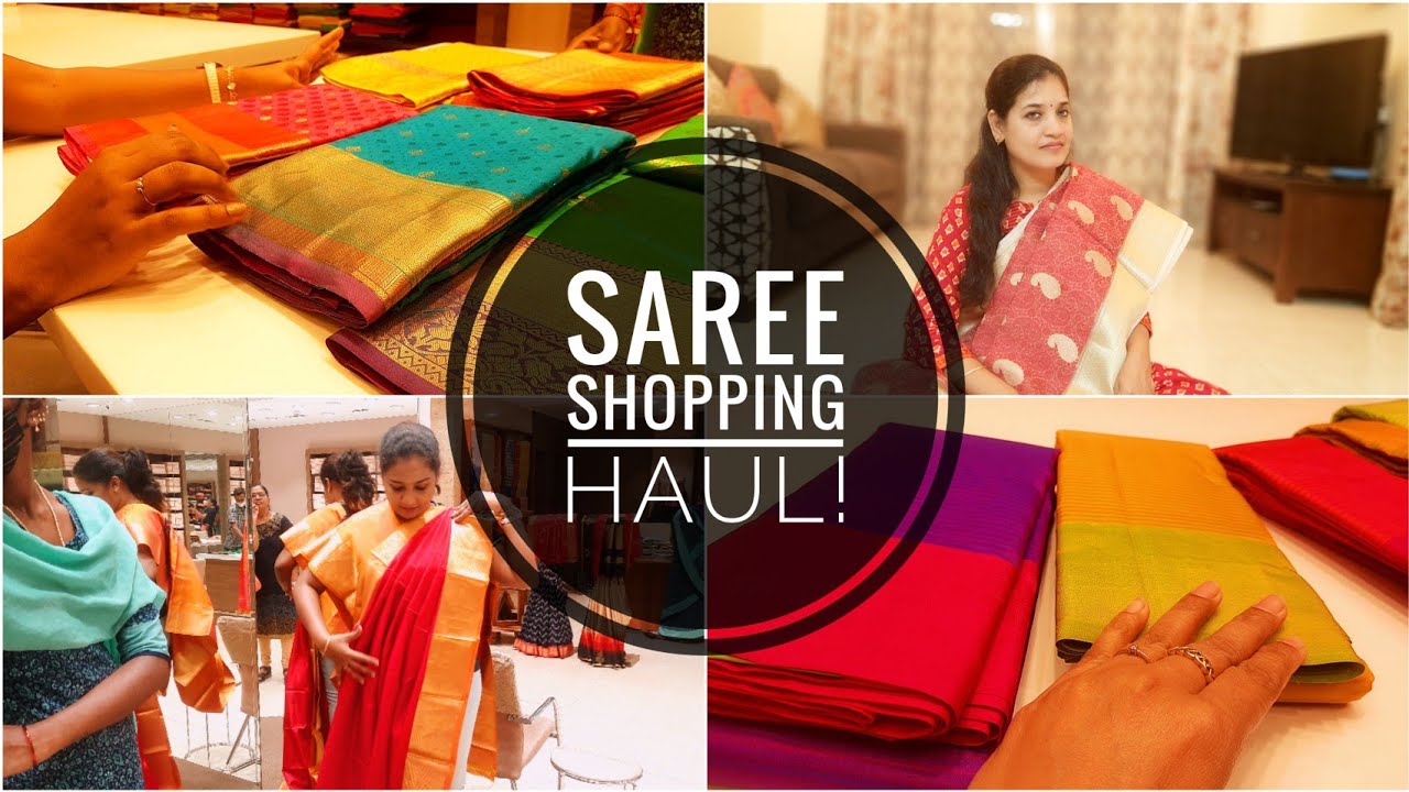 Saree Shopping @Tulsi Silks | Silk Saree Haul 2021!! #SilkSareeShopping