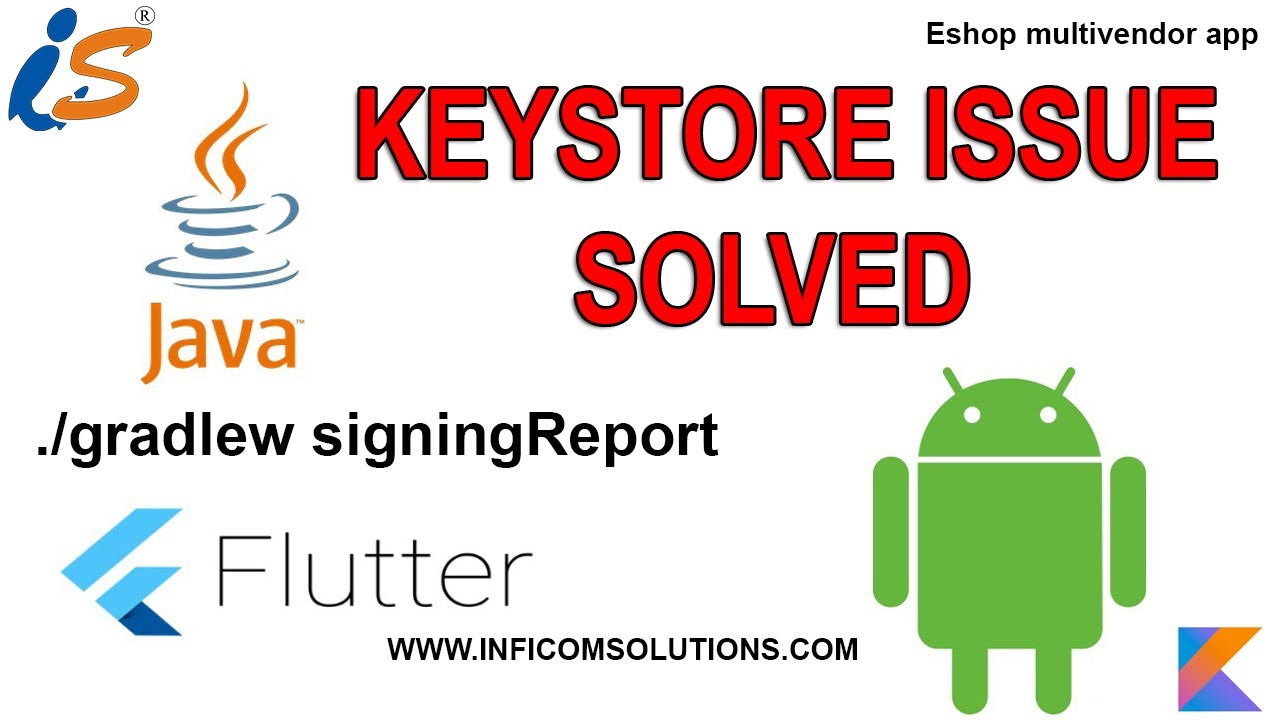 How To Solve KeyStore issue in Flutter | how to create KeyStore in android studio