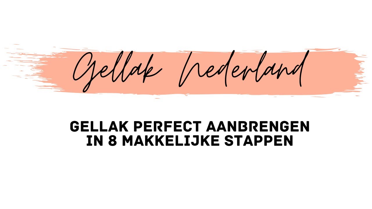GELLAK AANBRENGEN - Korte Versie - Gellak Nederland
