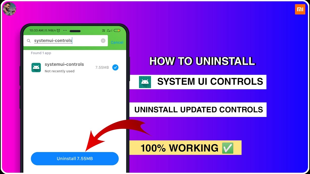 How to Uninstall System Ui Controls | Easy Method ✅