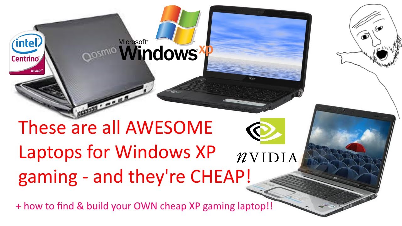 Я купил мощный и доступный ноутбук с Windows XP для игр. И вы тоже можете!