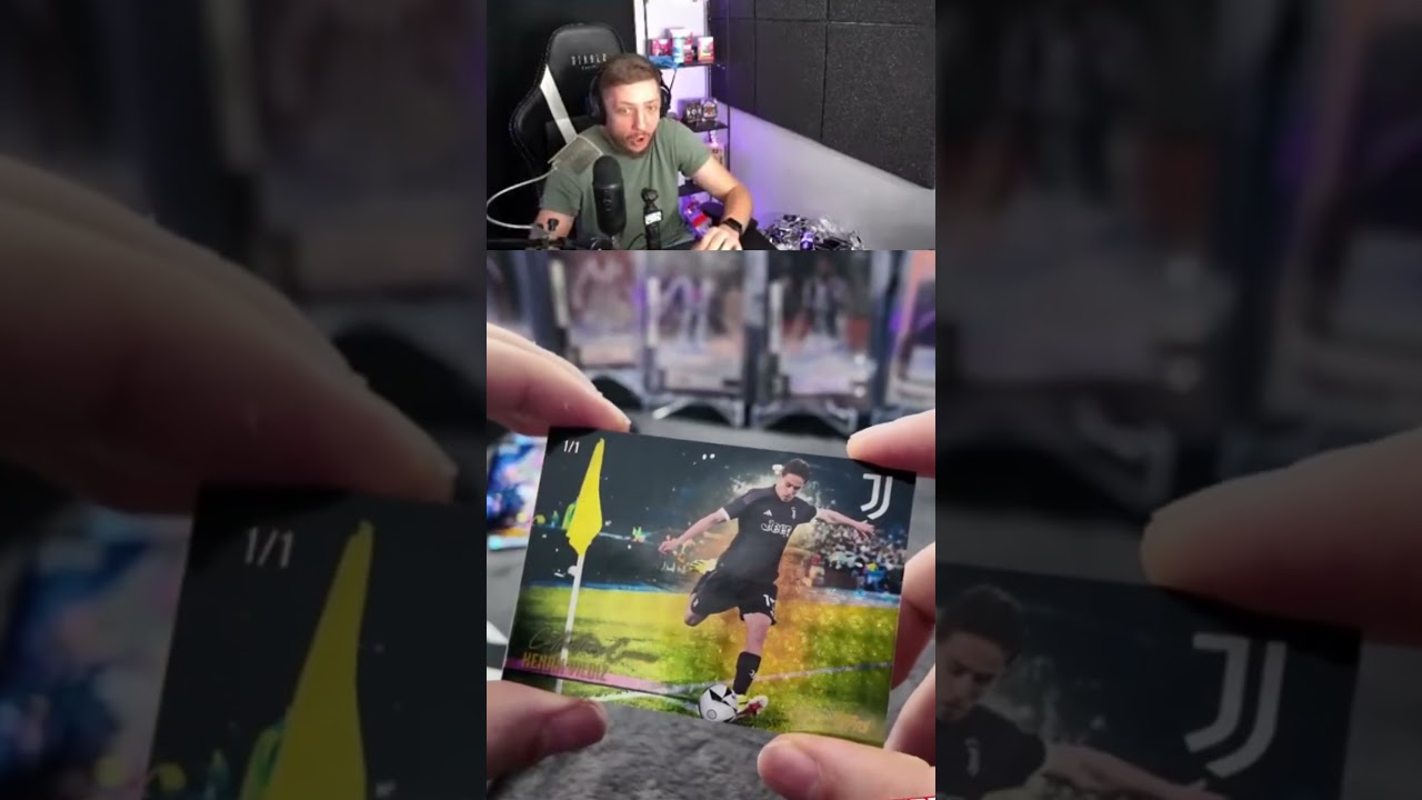 KENAN YILDIZ 1/1 - TEAMSET JUVENTUS! #topps #1of1 #juve #yildiz