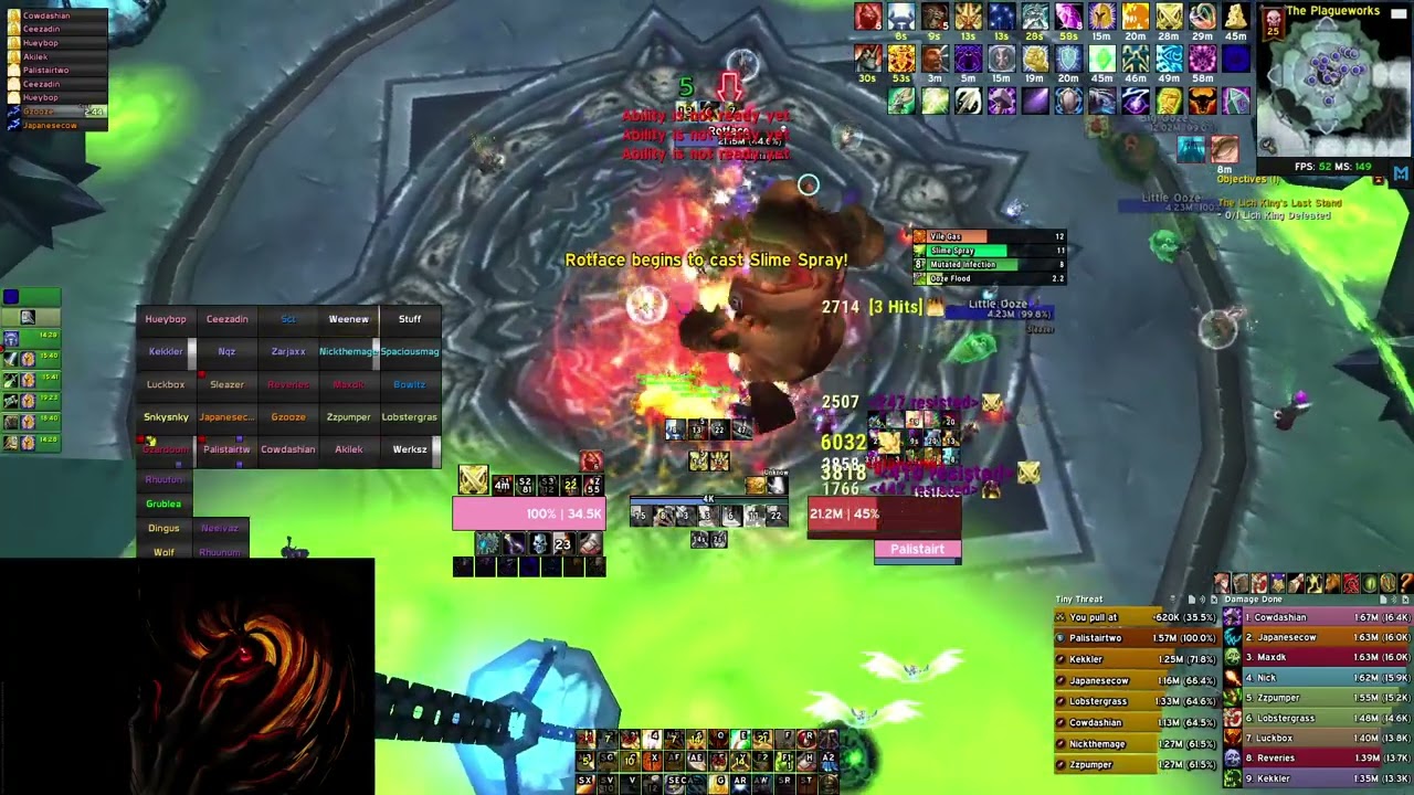 0% BUFF Rotface 25m HC - Retribution Paladin Shadowmourne #1 Ret pal DPS - Icecrown Citadel -