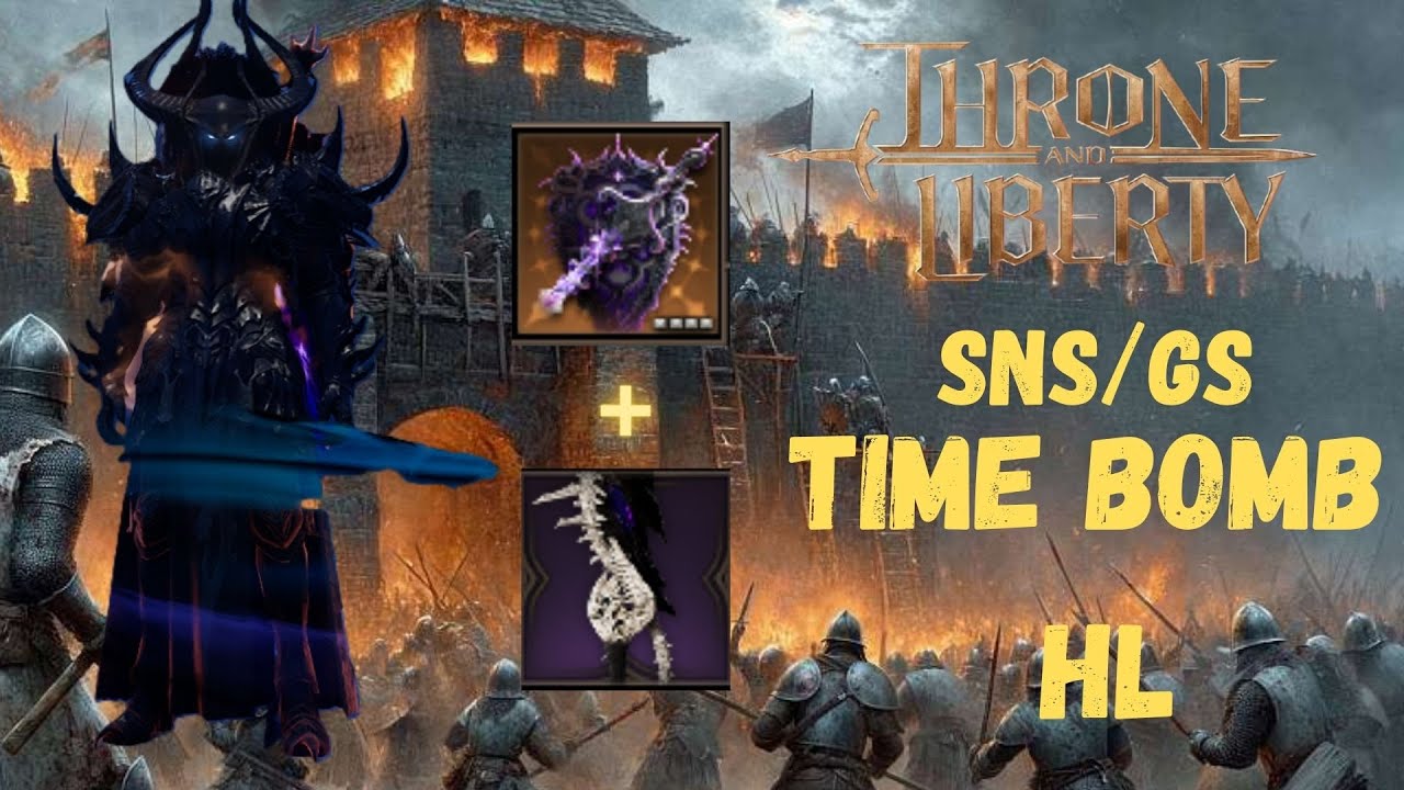 SnS/GS TimeBomb Tank - Throne And Liberty- Highlights #2