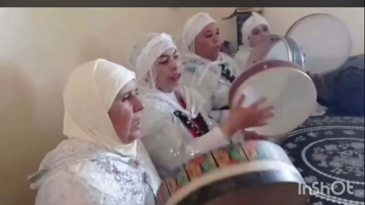 غيوان الصف والبندير مع البركميات عين بني مطهر 💃💃💃💃