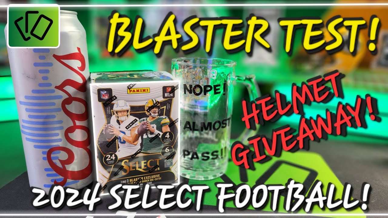 HAPPY FRIDAY! 2024 SELECT FOOTBALL BLASTER BEER TEST! & HELMET GIVEAWAY!