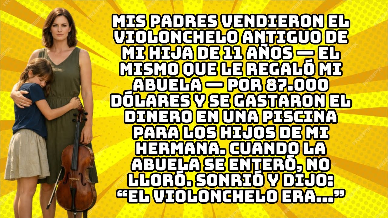 MIS PADRES VENDIERON EL VIOLONCHELO ANTIGUO DE MI HIJA DE 11 AÑOS — EL MISMO QUE LE REGALÓ MI...