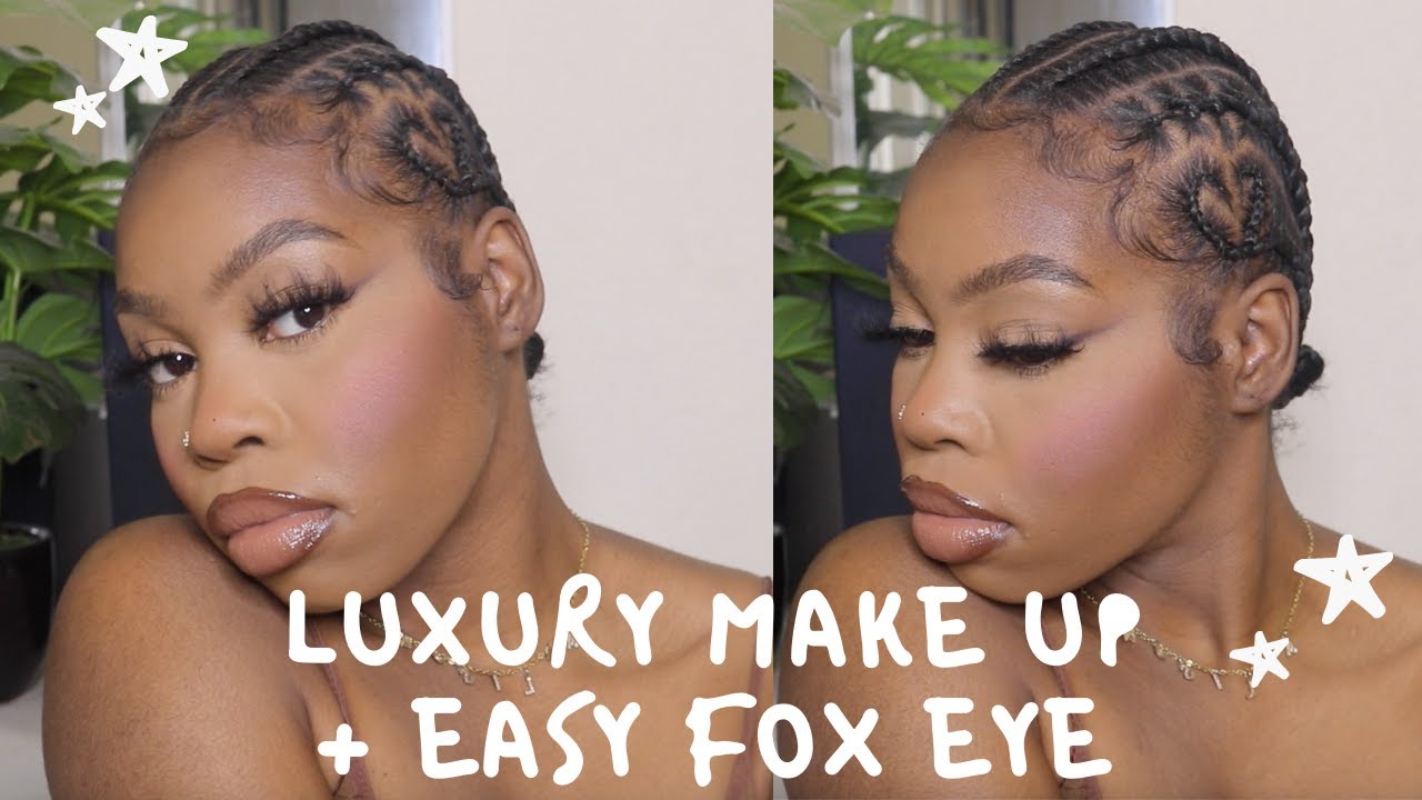 FULL FACE OF LUXURY MAKE UP | EASY FOX EYE TUTORIAL | IS LUXURY MAKE UP WORTH IT? |