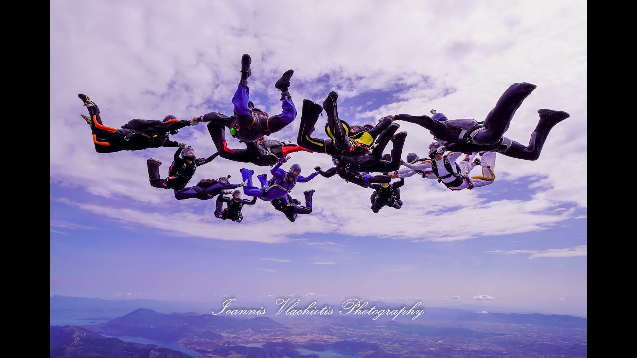 1st GREEK FORMATION SKYDIVING RECORD - October 2nd 2020