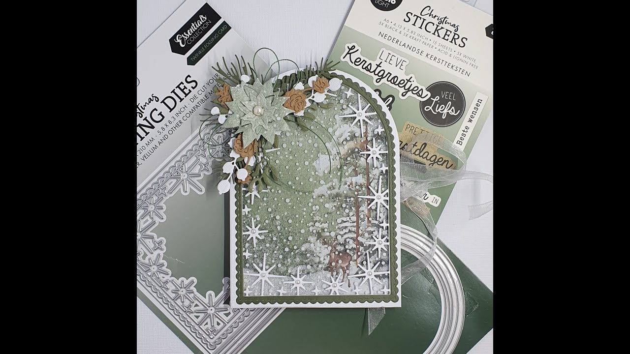Shakercard met de Twinkle folding card SL-ES-CD838 van Studiolight