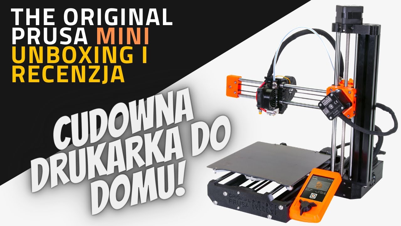 Oryginalna Prusa Mini prosto z Czech ! Unboxing i recenzja niesamowitej drukarki 3d
