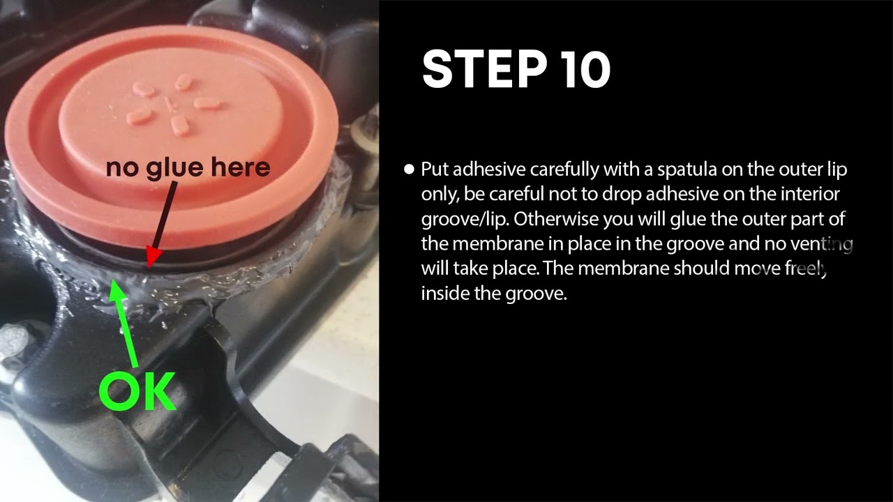 CHEAP DIY A14NET ASTRA J CRUZE HEADCOVER CAM VALVE COVER BREATHER VALVE MEMBRANE REPLACEMENT REPAIR