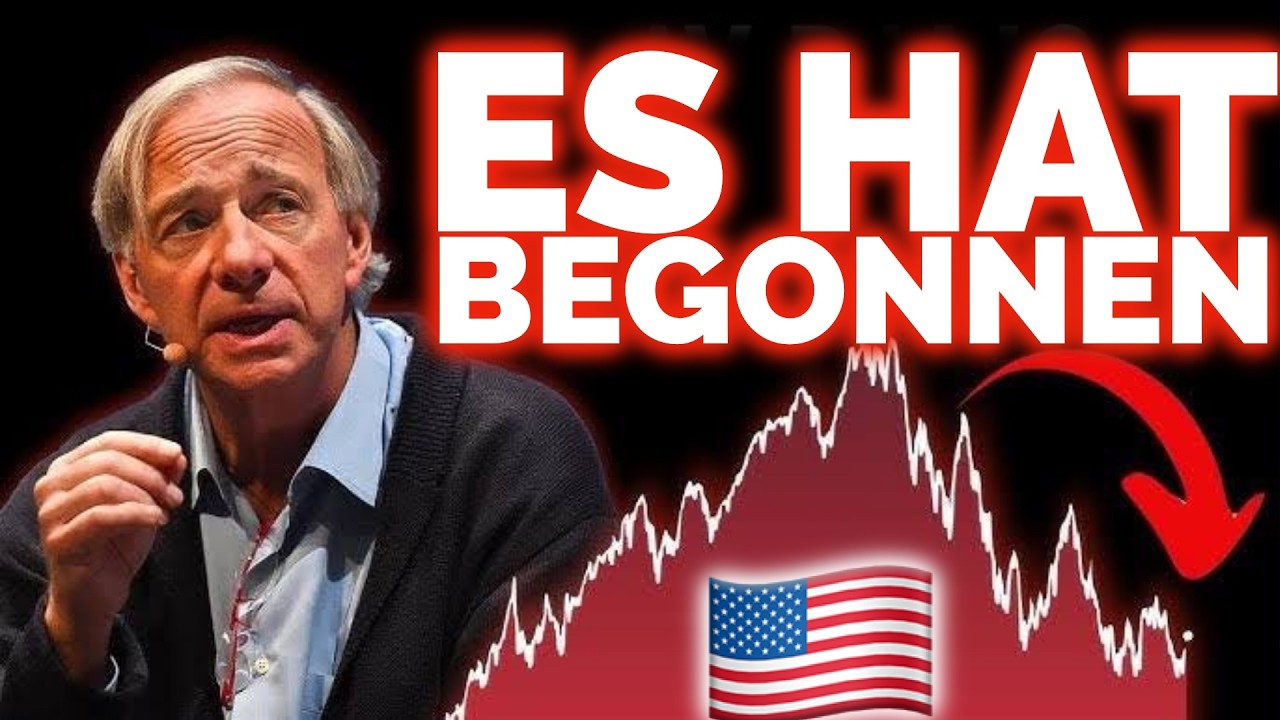 Dalio warnt vor ZUSAMMENBRUCH – 4 Länder ziehen 2 Billionen aus den USA