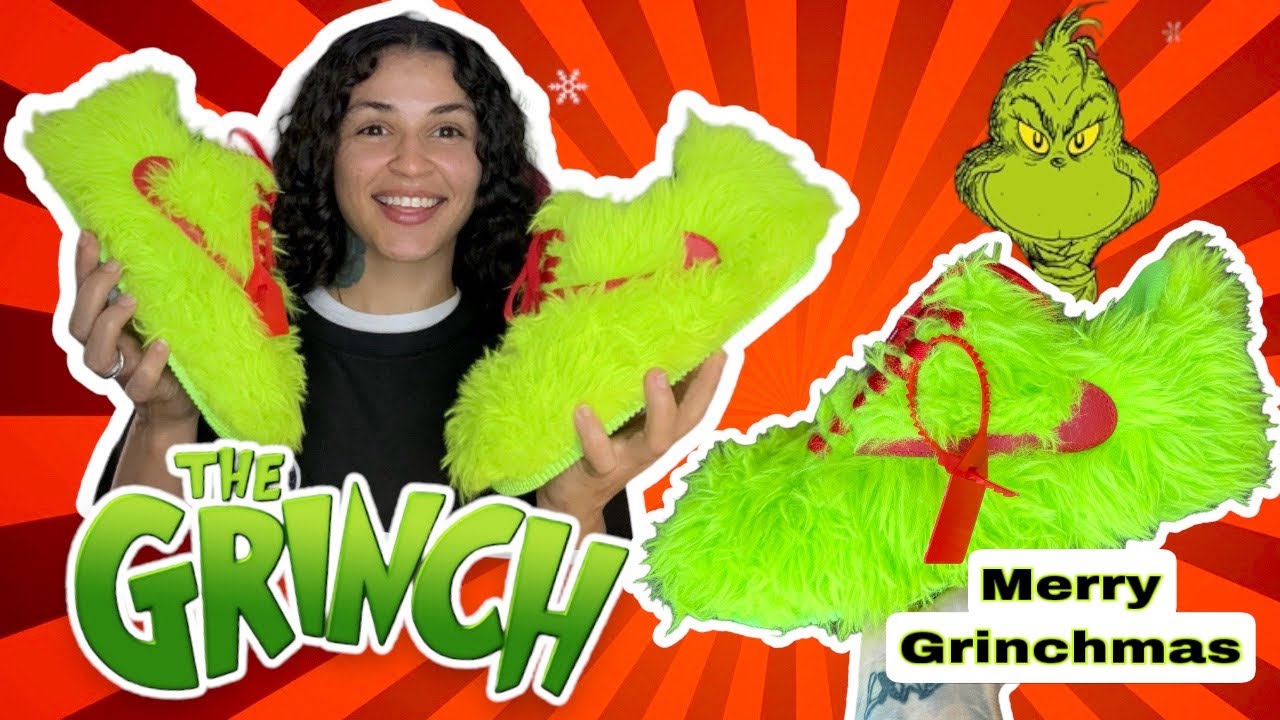 Пользовательские Air Force 1: издание Grinch!