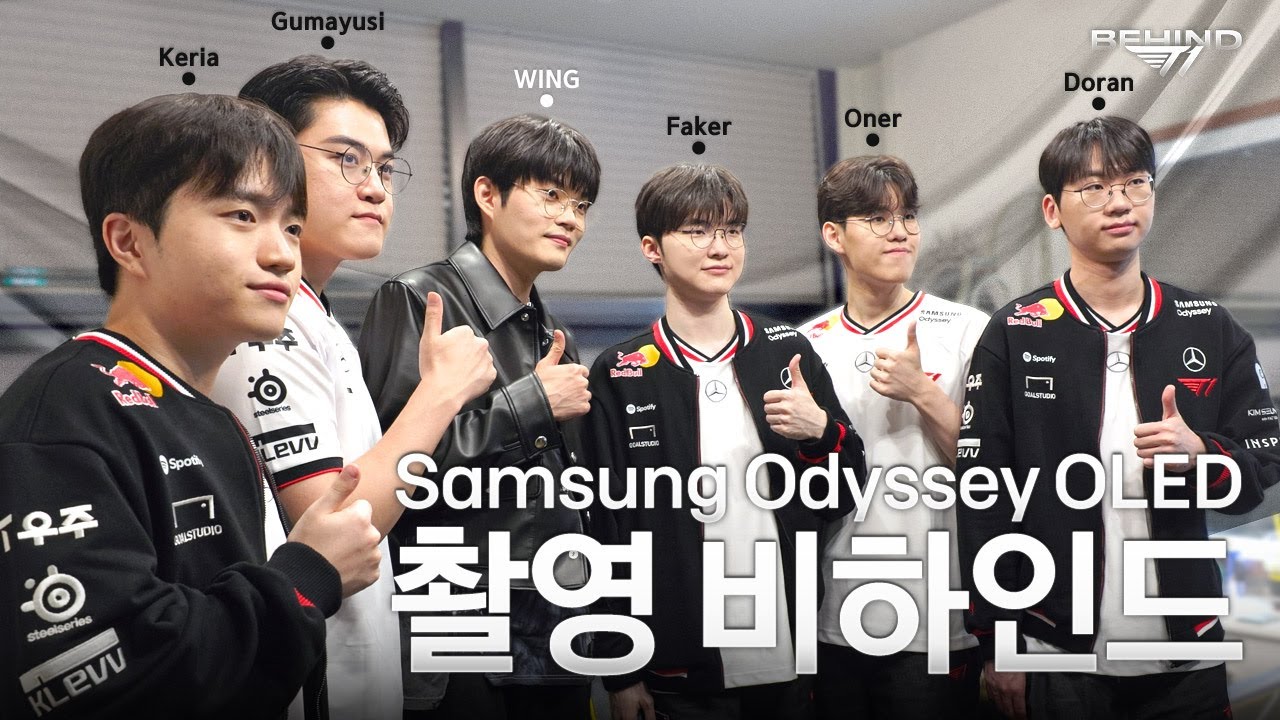 촬영 현장에서 만난 서커스 단장과 도파민 단장