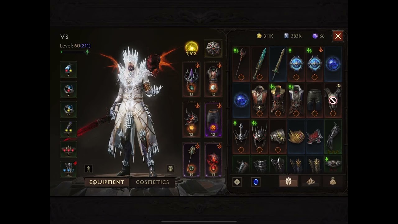 10 Eternal Legendary Crest Run with Issatar set on Wizard, build at end | Diablo Immortal |