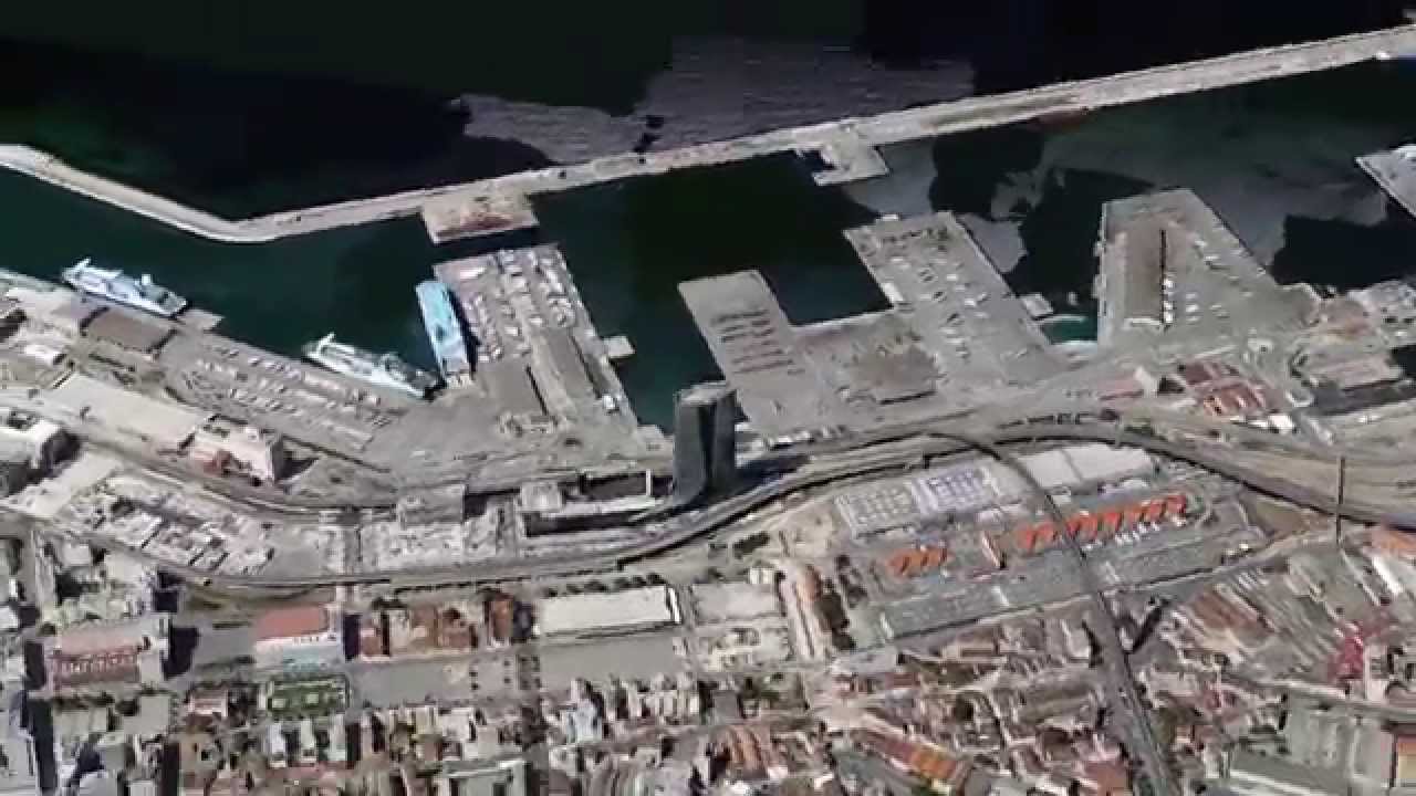 Marseille survol 3D