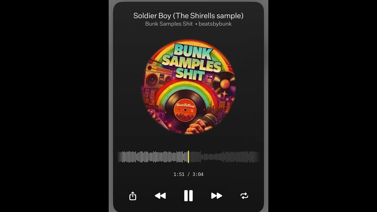 Solider Boy (the Shirells sample) Hip Hop Instrumental Type Beat 
