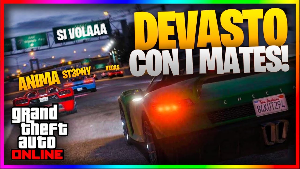 DISAGIO SU GTA ONLINE CON I MATES