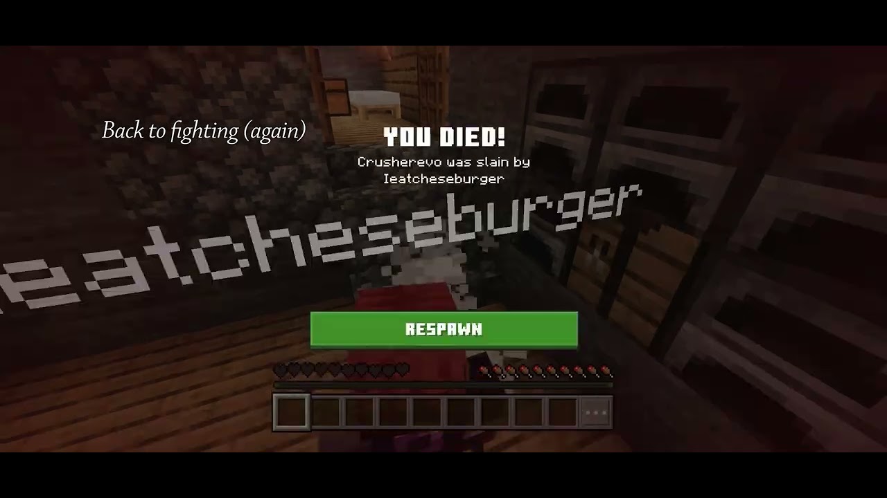 First vid on YouTube (Minecraft Man From The Fog mod)
