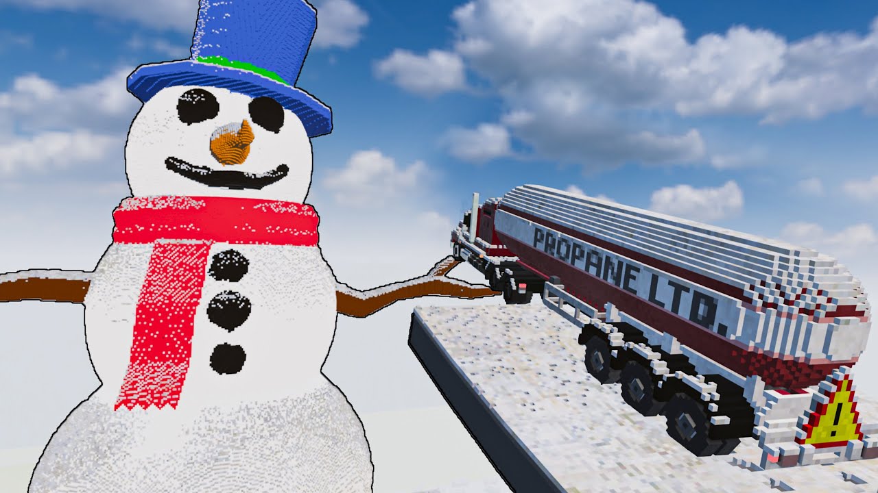 Cars VS Snowman | Teardown