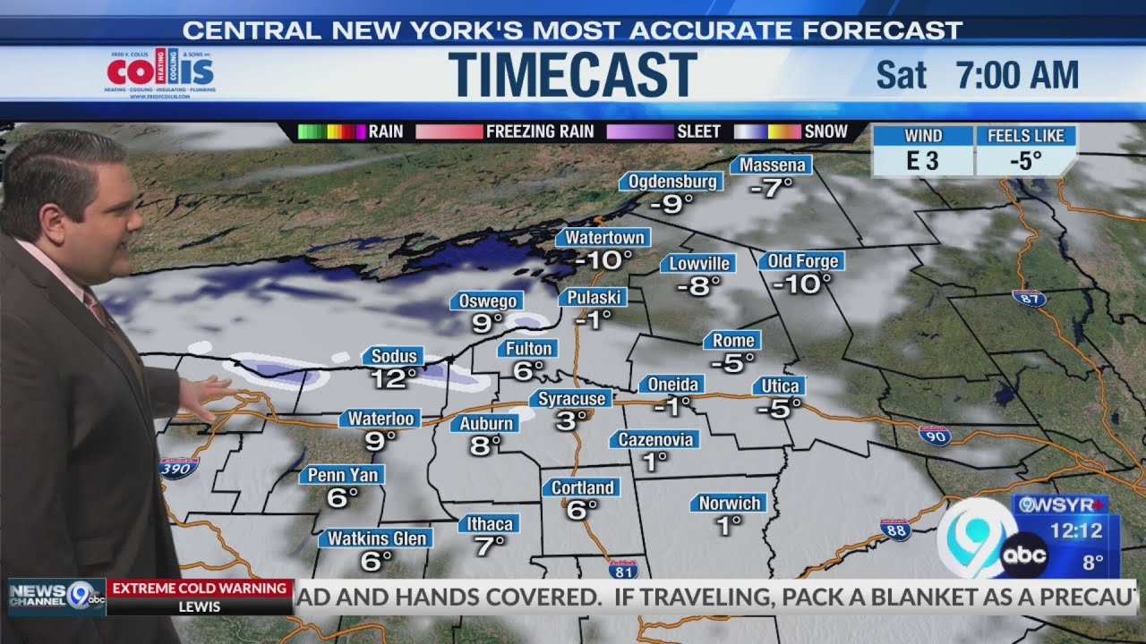 Storm Team Forecast: 12PM Friday 1-30-26