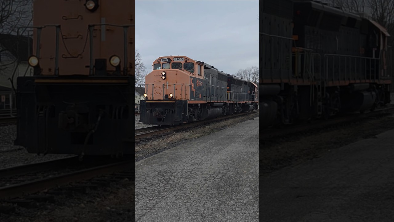 KRT 1100 WITH SICK RST HORN AND 413 EX C&O GP40