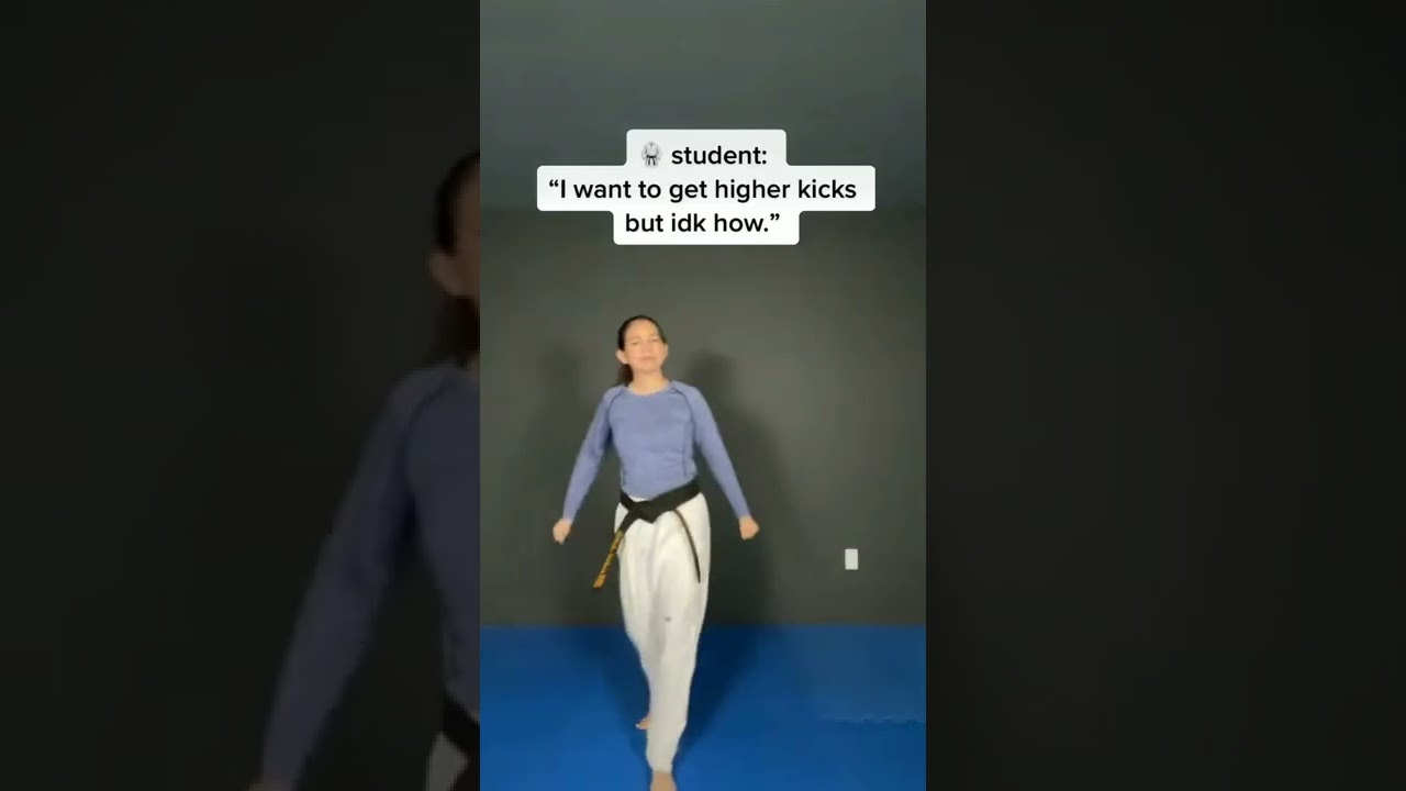 Want martial arts-specific stretches & drills to help you kick higher? 🥋