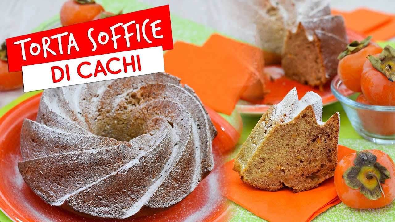Torta di cachi o torta di loti: soffice e perfetta per l'autunno!