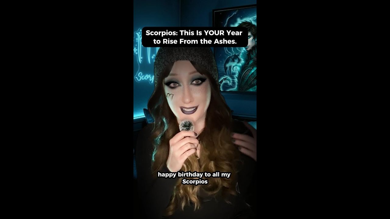Scorpio Birthday Message 2025 | Your Rebirth Starts Now ♏✨