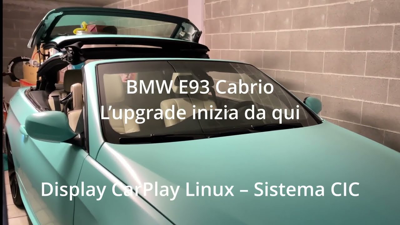 Upgrade CarPlay BMW Serie 3 (E90 E91 E92 E93) | Display Linux AUTOTOP CIC
