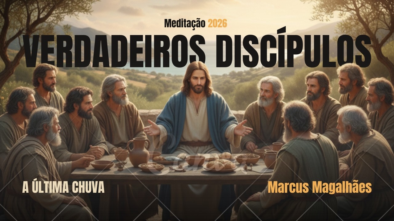 A ÚLTIMA CHUVA - 27.02.2026 - Meditação Diária: [Verdadeiros Discípulos]