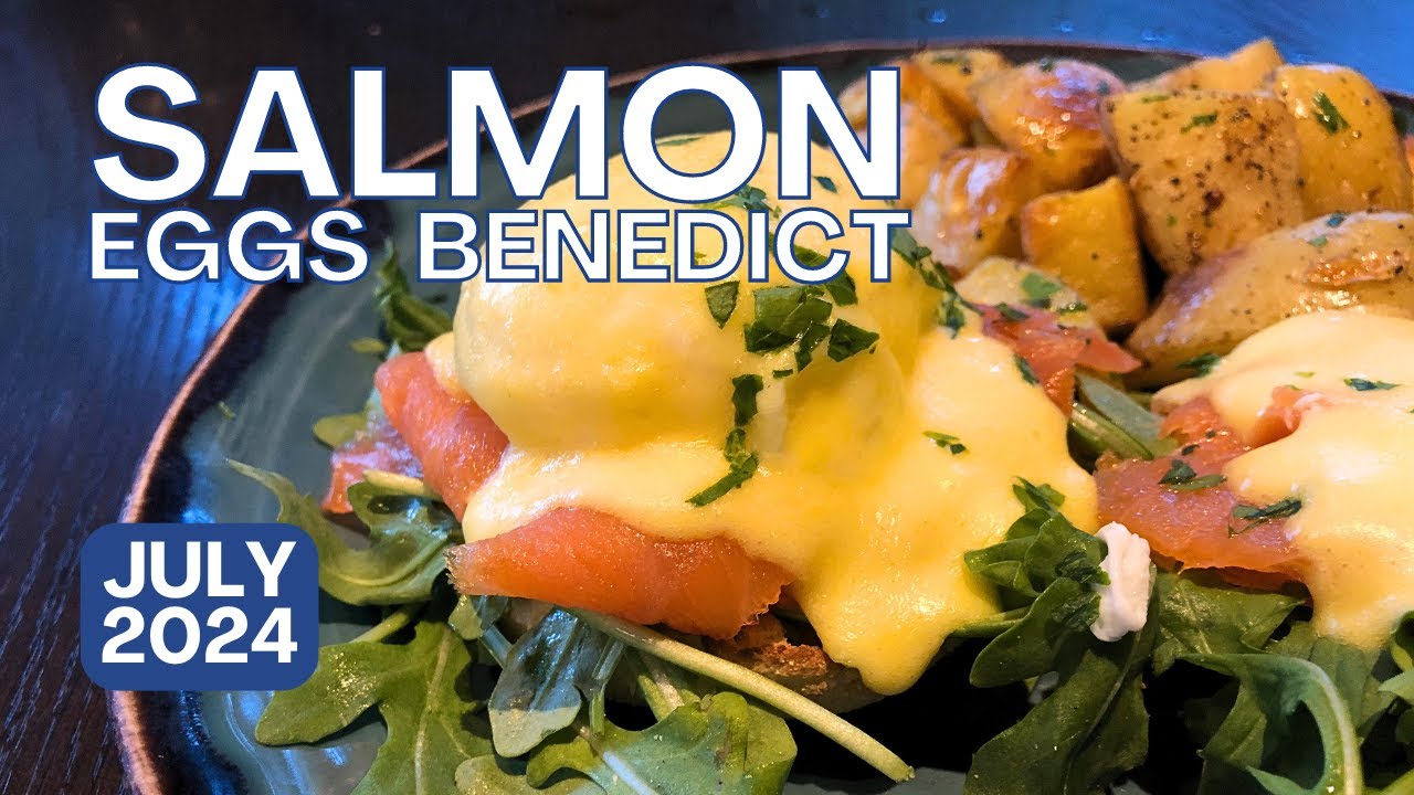 Seattle Breakfast: Delicious Salmon Eggs Benedict @ Conversation Kitchen & Bar • Seattle Brunch