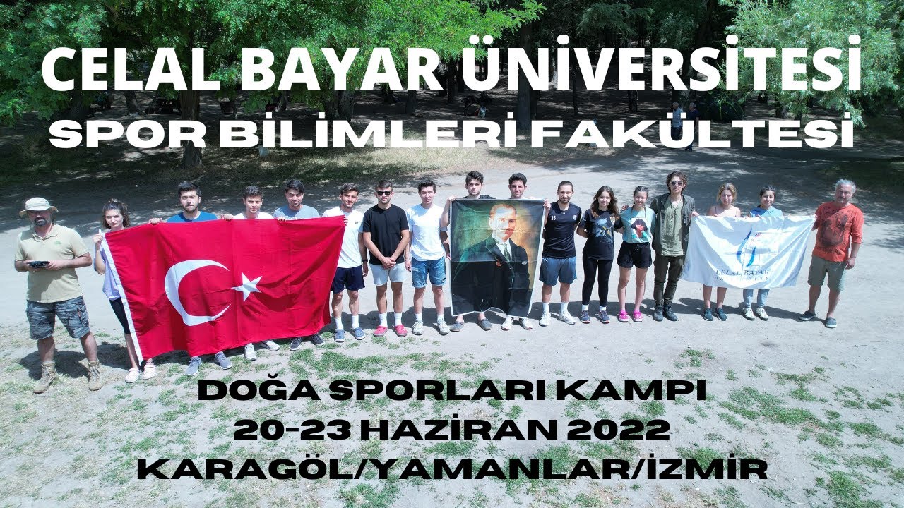 CELAL BAYAR ÜNİVERSİTESİ, SPOR BİLİMLERİ FAKÜLTESİ, DOĞA SPORLARI KAMPI. #cemgörgül #eğitim #kamp