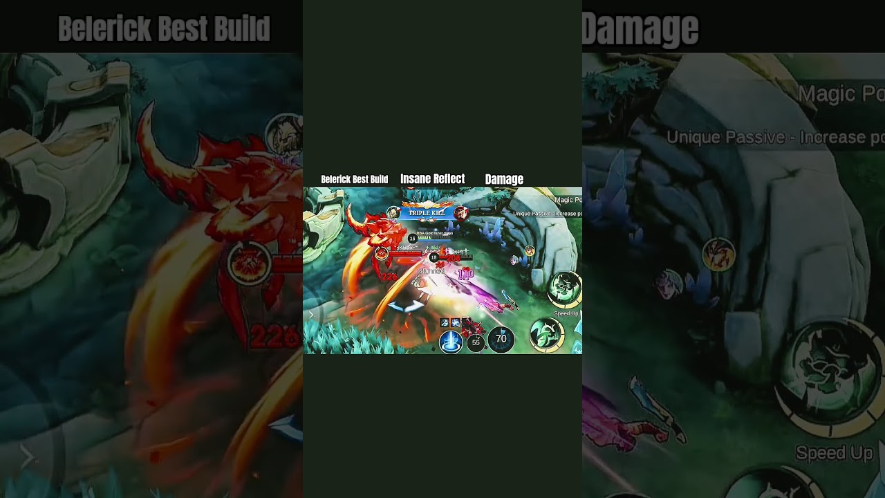 Belerick best build insane reflect damage #mlbbfriendfest #mlbb #mlbbcreator #mlbbsora