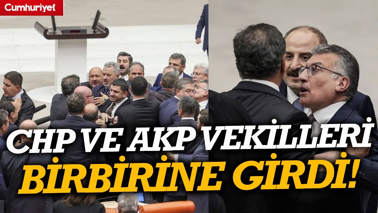 CHP ve AKP vekilleri birbirine girdi: TBMM'de 2026 yılı b&uuml;t&ccedil;esi kabul edildi