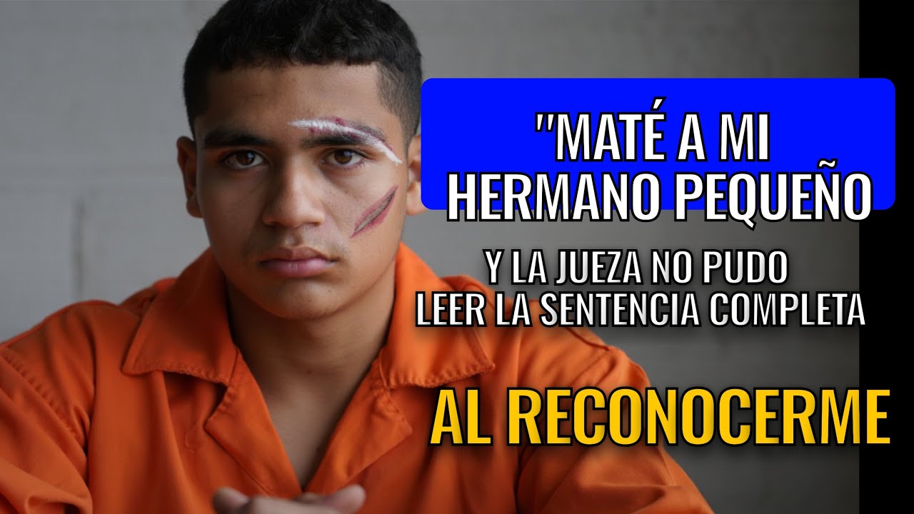MATÉ A MI HERMANO PEQUEÑO Y LA JUEZA NO PUDO LEER LA SENTENCIA COMPLETA AL RECONOCERME