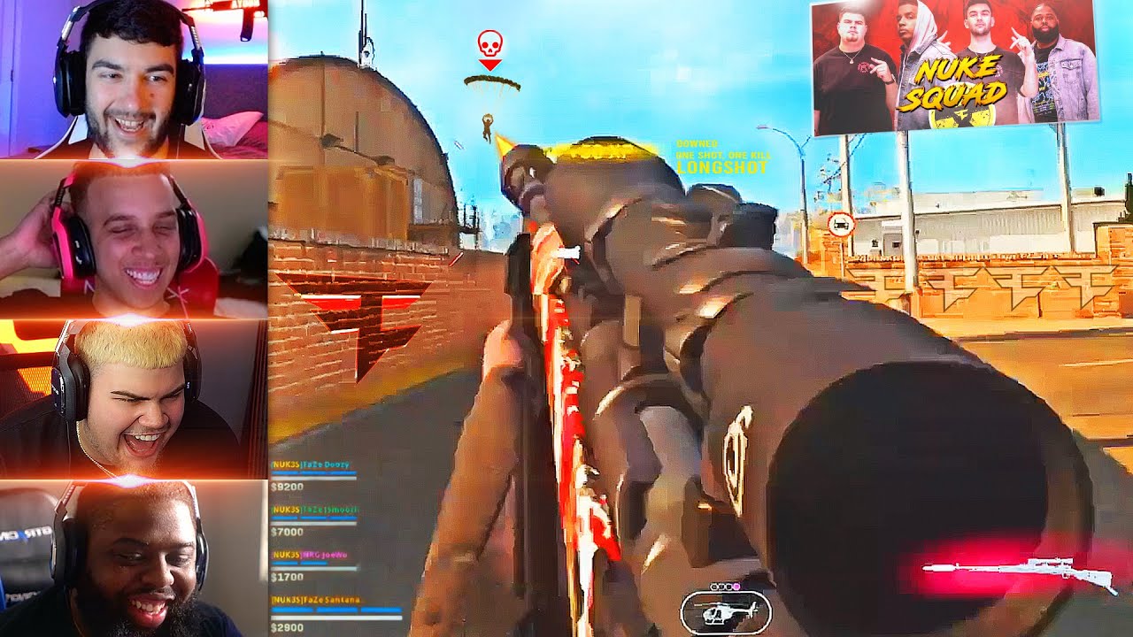 FaZe Nuke Squad BEST WARZONE MOMENTS of 2021 ☢