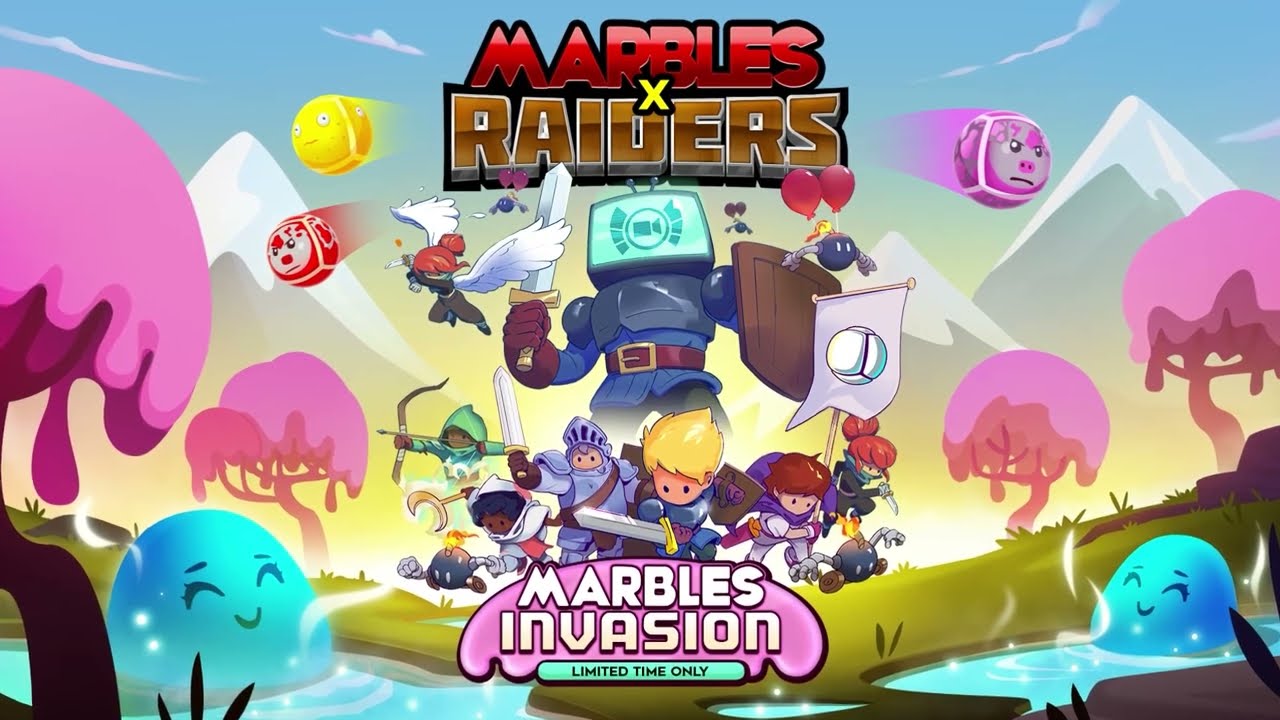 Stream Raiders x Marbles on Stream | Marbles Invasion! | Animated Trailer