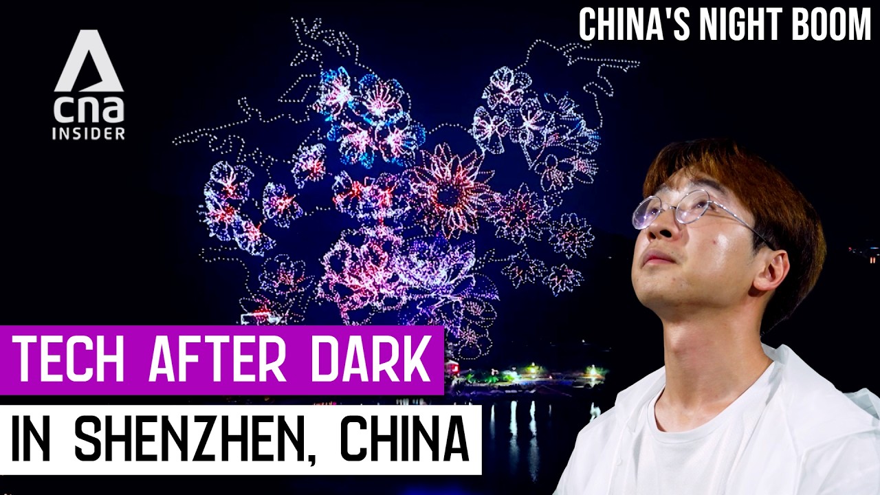 China's Tech Hub Lights Up The Night: Shenzhen's Unseen Night Scene | China's Night Boom