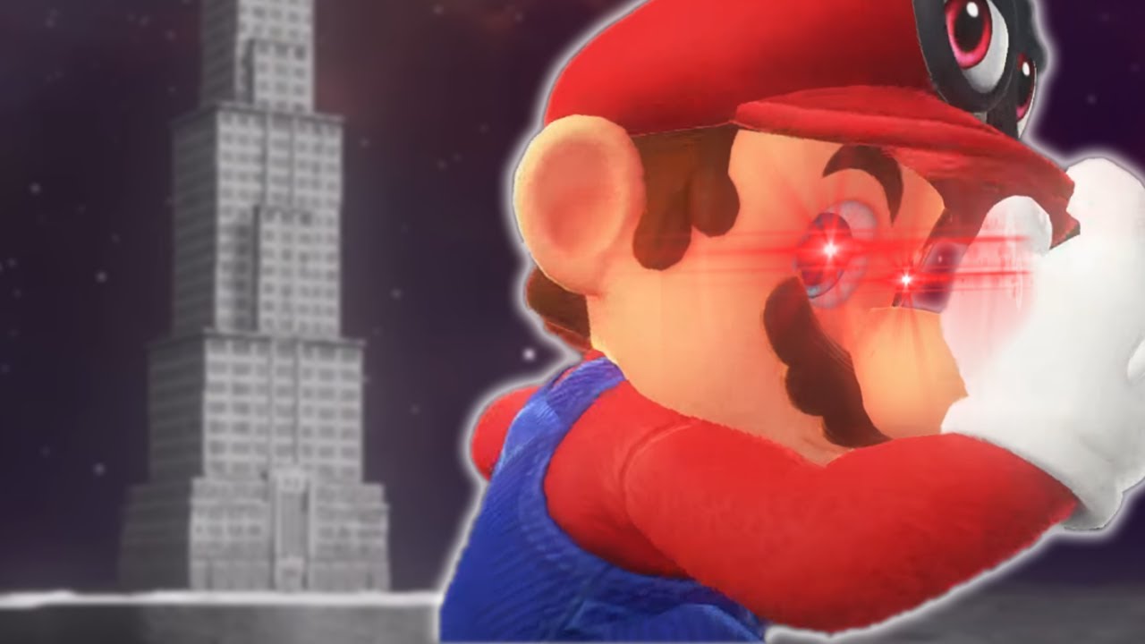 Mario Odyssey but everything is Darker Side (Superstar Mode)