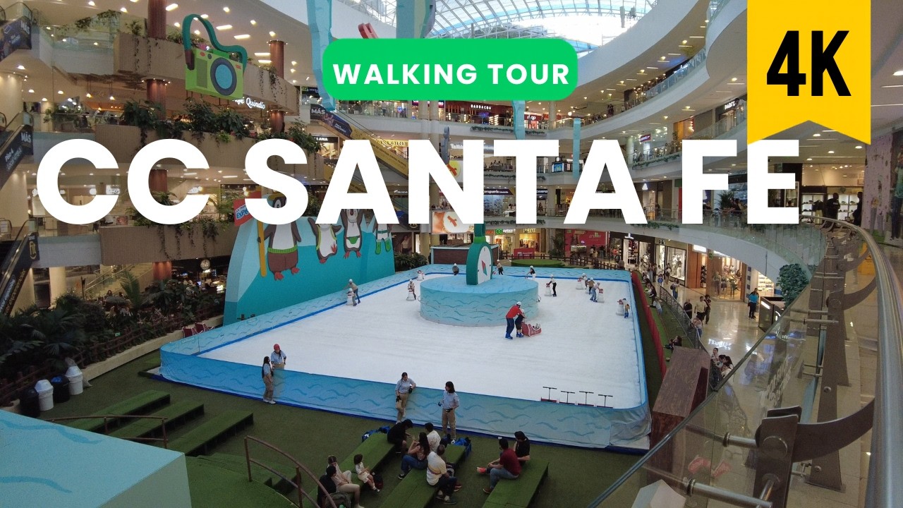 Caminando por el Centro Comercial Santa Fe | Tour Real Sin Filtros Sin Destino