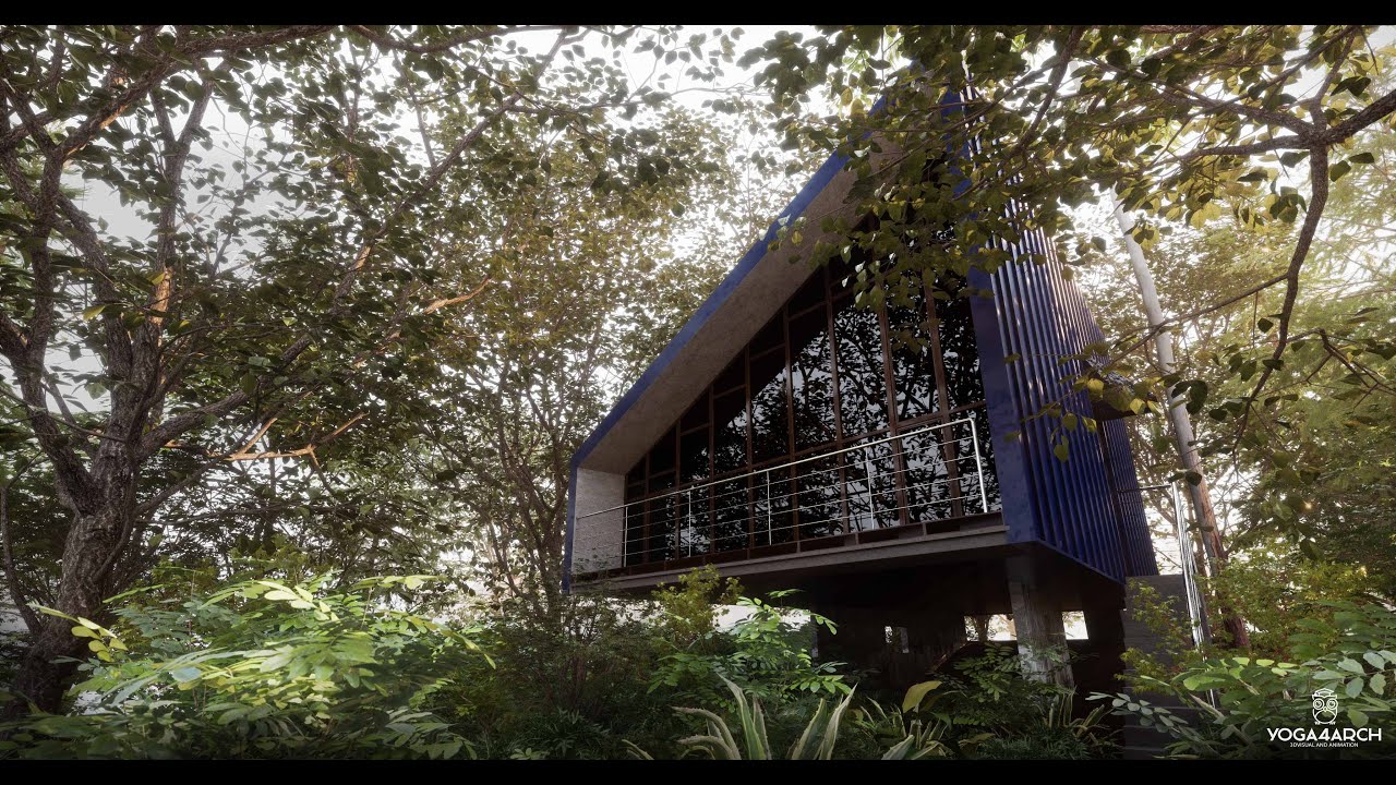 D5 RENDER 1.5 RENDERING SERIES#3  HOUSE IN NATURE