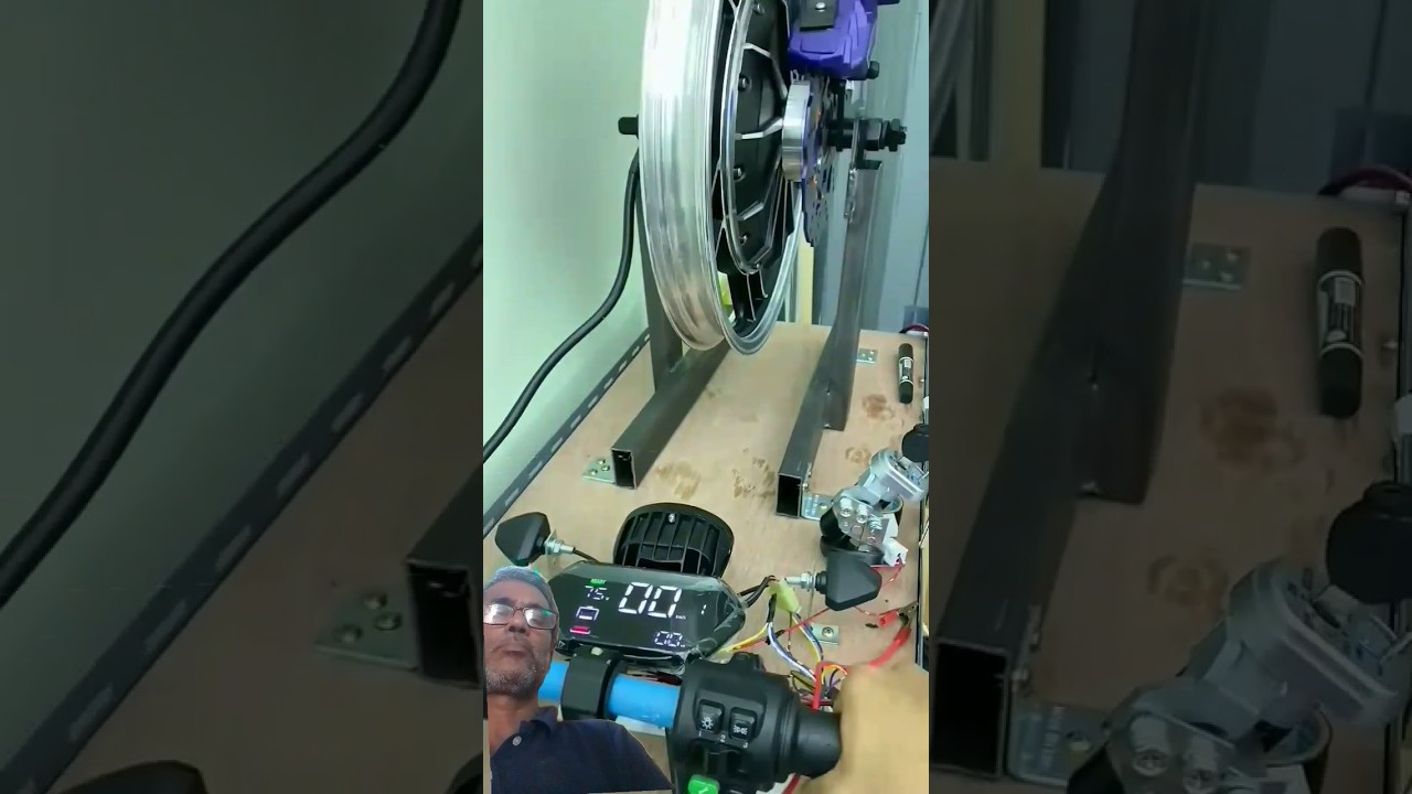 bldc hub motor #15 inchi ki half motor# bldc motor#🍏🍒🍓#