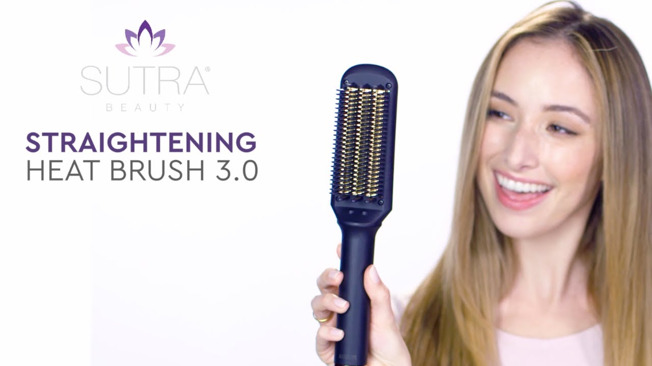 3.0 Heat Straightening Brush I Sutra Beauty I Luxe Collection