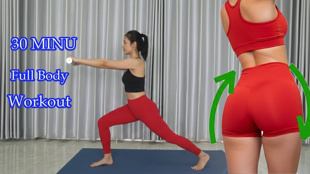 🔥 30-MIN Low Impact HIIT – No Jumping! | Full Body Workout at Home 🔥